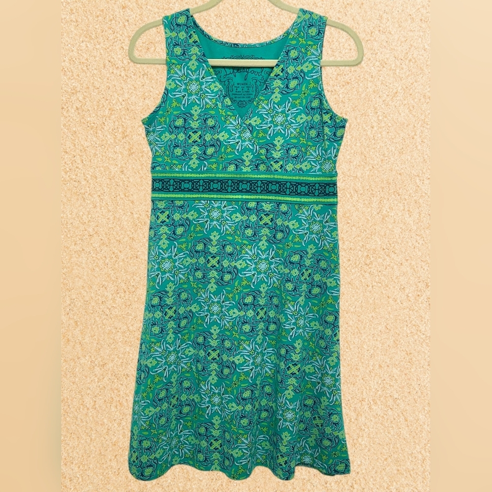 Life Is Good Blue Sleeveless Sheath‎ Mini Dress